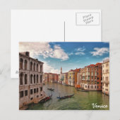 Venetië, Italië Briefkaart (Voorkant / Achterkant)