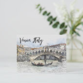 Venetië, Italië Briefkaart (Staand voorkant)
