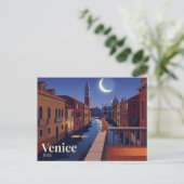 Venetië Italië Briefkaart (Staand voorkant)