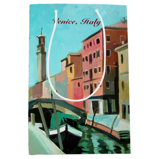 Venetië, Italië | Campo San Barnaba Medium Cadeauzakje (Voorkant)