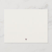 Venetië Italië Canals Waterverf bruiloft Details Informatiekaartje (Achterkant)