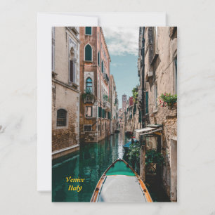 Venetië Italië De drijvende stad Kaart