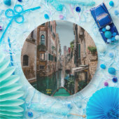 Venetië Italië De drijvende stad Papieren Bordje (Feest)