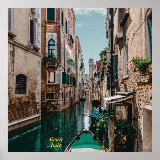 Venetië Italië De drijvende stad Poster (Voorkant)