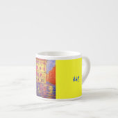 venetië italië espresso kop (Voorkant rechts)