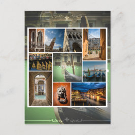 Venetië, Italië, Europa Briefkaart