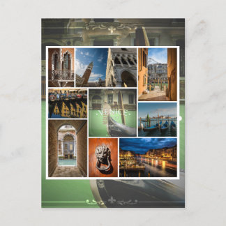 Venetië, Italië, Europa Briefkaart