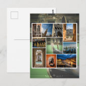 Venetië, Italië, Europa Briefkaart (Voorkant / Achterkant)