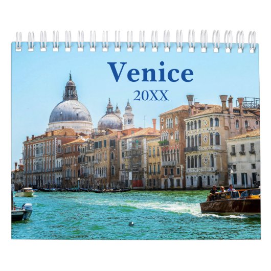 Venetië Italië Europa esthetische muurkalender Kalender (Hoes)