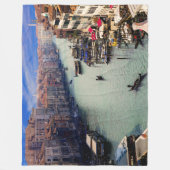 VENETIË, ITALIË FLEECE DEKEN (Voorkant)