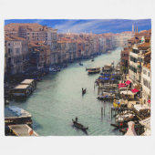 VENETIË, ITALIË FLEECE DEKEN (Voorkant (Horizontaal))