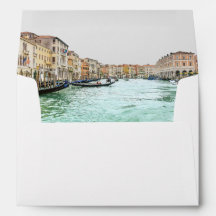 Venetië Italië Fotoenvelop Liner & Retouradres