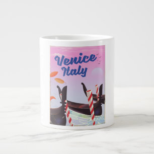 Venetië Italië Gondel vakantieprint. Grote Koffiekop