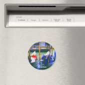 Venetië Italië Gondola Art Magnet (Insitu (Vaatwasser))