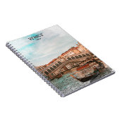 Venetië Italië Gondola City Canal Uitzicht Notitieboek (Rechterzijde)