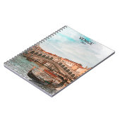 Venetië Italië Gondola City Canal Uitzicht Notitieboek (Linkerzijde)