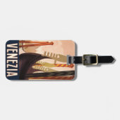  Venetië Italië Gondola Travel Bagagelabel (Voorkant horizontaal)