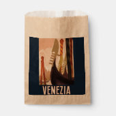Venetië Italië Gondola Travel Bedankzakje (Voorkant)