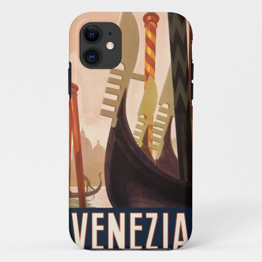 Venetië Italië Gondola Travel Case-Mate iPhone Case (Achterkant)