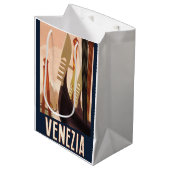  Venetië Italië Gondola Travel Medium Cadeauzakje (Voorkant Gekanteld)