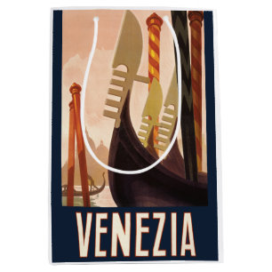 Venetië Italië Gondola Travel Medium Cadeauzakje