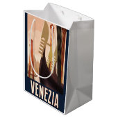  Venetië Italië Gondola Travel Medium Cadeauzakje (Achterkant Gekanteld)