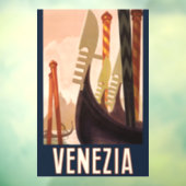  Venetië Italië Gondola Travel Raamsticker (Vel 3)