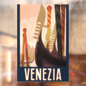  Venetië Italië Gondola Travel Raamsticker (Vel 2)