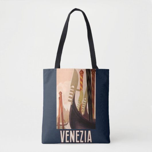  Venetië Italië Gondola Travel Tote Bag (Voorkant)
