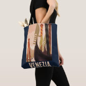  Venetië Italië Gondola Travel Tote Bag (Dichtbij)