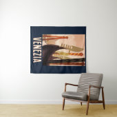  Venetië Italië Gondola Travel Wandkleed (In Situ (horizontaal))