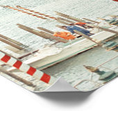 Venetië, Italië | Het Grote Kanaal Poster (Hoek)