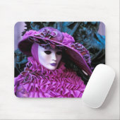 Venetië, Italië (IT) - Carnival Masker Muismat (Met muis)