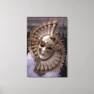 Venetië, Italië (IT) - Masquerade Canvas Afdruk