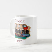 Venetië, Italië (IT) - Mok van Gondolier Coffee (Voorkant links)