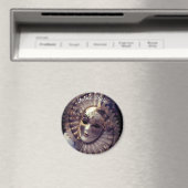 Venetië, Italië (IT) - Mysterieus carnaval masker Magneet (Insitu (Vaatwasser))