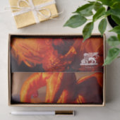 Venetië, Italië (IT) - Oranje carnavalskostuum Tissuepapier (Geschenk)