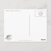 Venetië, Italië (IT) - Station Colorful Gondola Briefkaart (Achterkant)