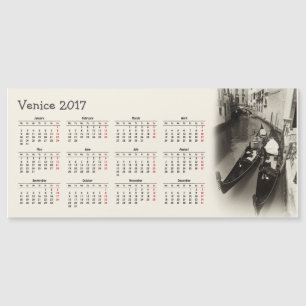 Venetië, Italië kalender 2017