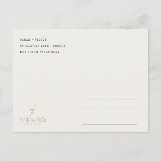 Venetië Italië kanaliseert Waterverf behalve datum Briefkaart (Achterkant)