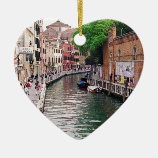 Venetië, Italië Keramisch Ornament (Voorkant)