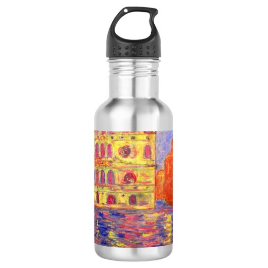 venetië italië kunst waterfles (Voorkant)