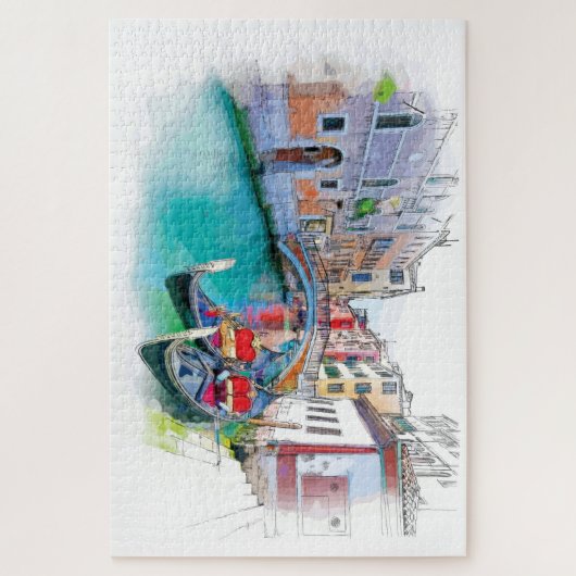 Venetië - Italië - landschap Legpuzzel (Verticaal)