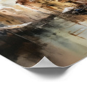 Venetië Italië Landschapskunst Print Poster (Hoek)