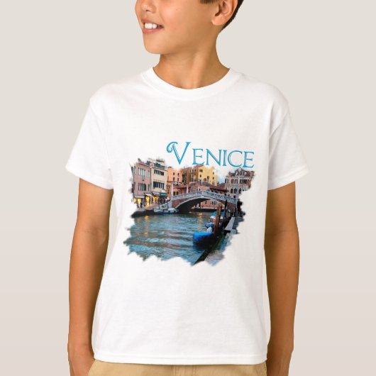 Venetië, Italië: langs het kanaal T-shirt (Voorkant)