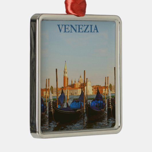 Venetië Italië Metalen Ornament (Rechts)