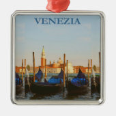 Venetië Italië Metalen Ornament (Voorkant)