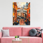 Venetië, Italië Mooi schilderij cadeau Canvas Afdruk (Insitu (Woonkamer))