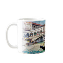 VENETIË Italië Mooie Aarde Waterverf Reiskunst