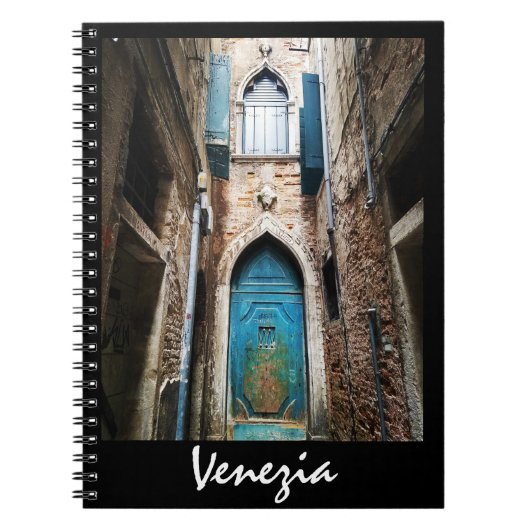 Venetië, Italië - notitieboek van Venetian Doors (Voorkant)